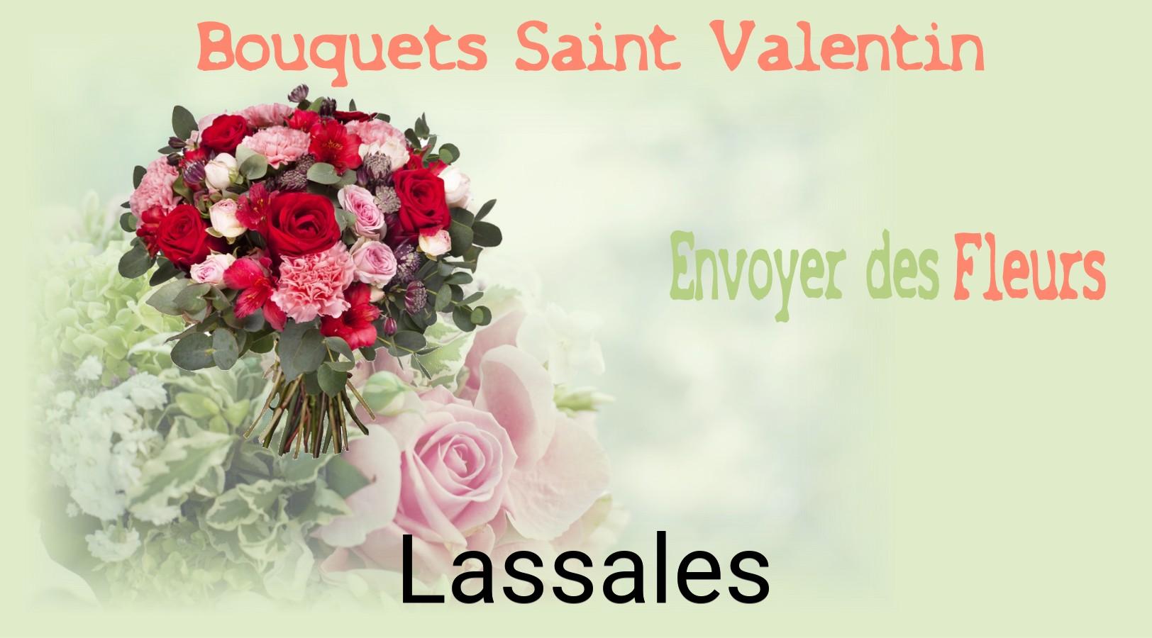Roses de Saint-Valentin livrées à Lassales